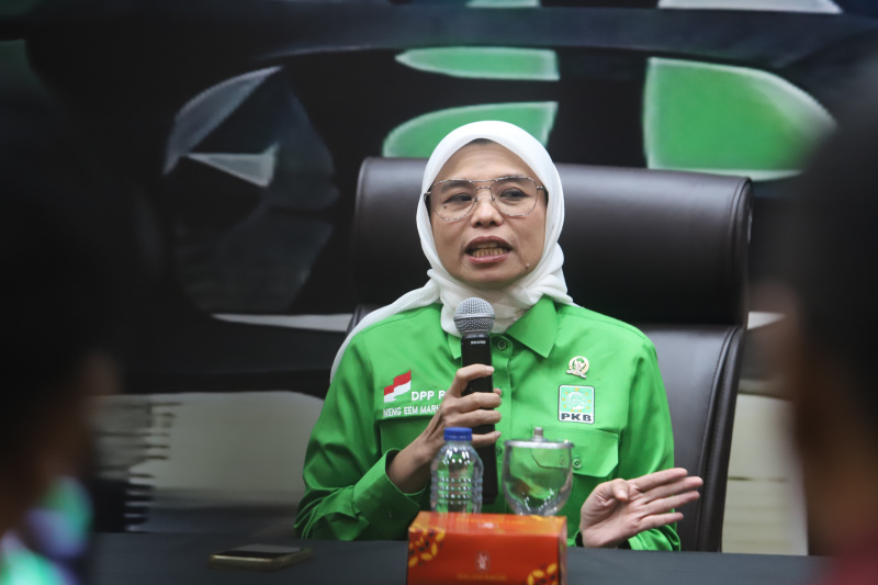 Ketua Fraksi PKB MPR RI, Neng Eem Marhamah Zulfa Hiz (Ashar/SinPo.id)