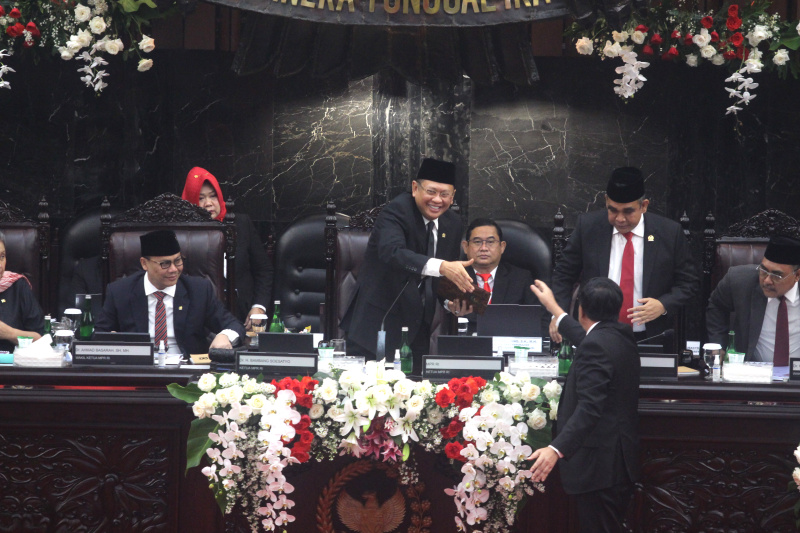 MPR RI gelar sidang akhir masa jabatan 2019-2024 (Ashar/SinPo.id)