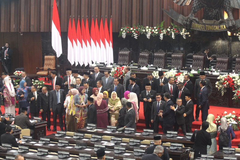 MPR RI gelar sidang akhir masa jabatan 2019-2024 (Ashar/SinPo.id)