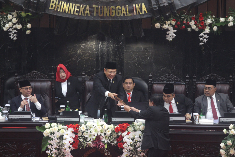 MPR RI gelar sidang akhir masa jabatan 2019-2024 (Ashar/SinPo.id)