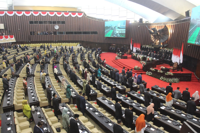 MPR RI gelar sidang akhir masa jabatan 2019-2024 (Ashar/SinPo.id)