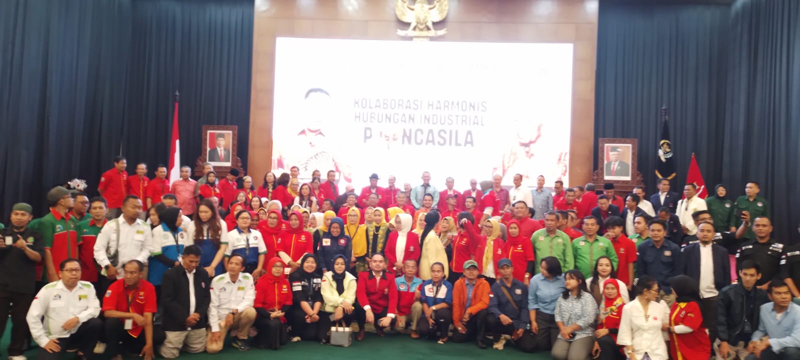 MPR RI gelar diskusi Sosialisasi Empat Pilar Kolaborasi Harmonis Hubungan Industrial Pancasila dengan SOKSI (Ashar/SinPo.id)