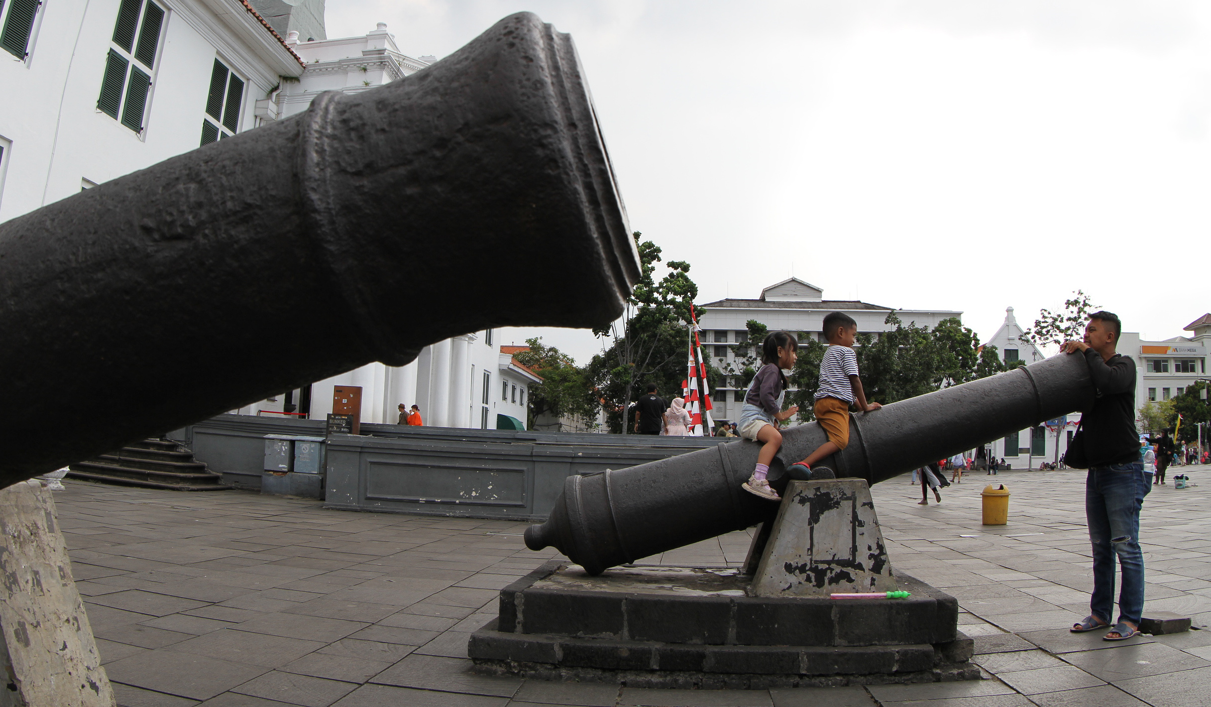 Kawasan Kota Tua, Jakarta. (Agus Priatna/SinPo.id)