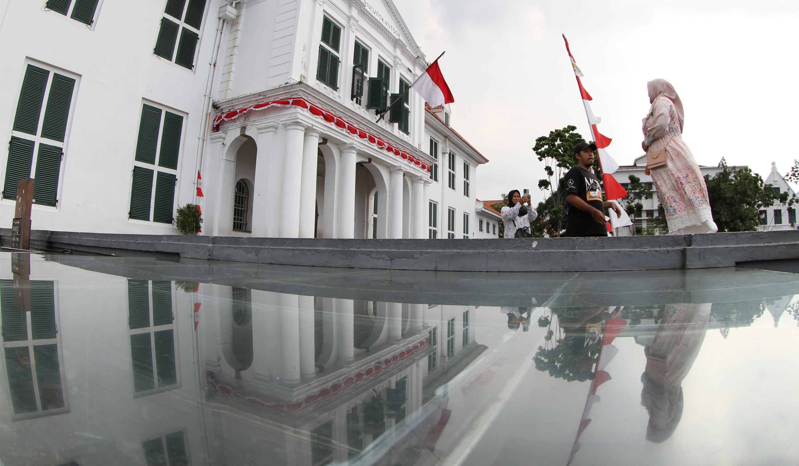 Kawasan Kota Tua, Jakarta. (Agus Priatna/SinPo.id)
