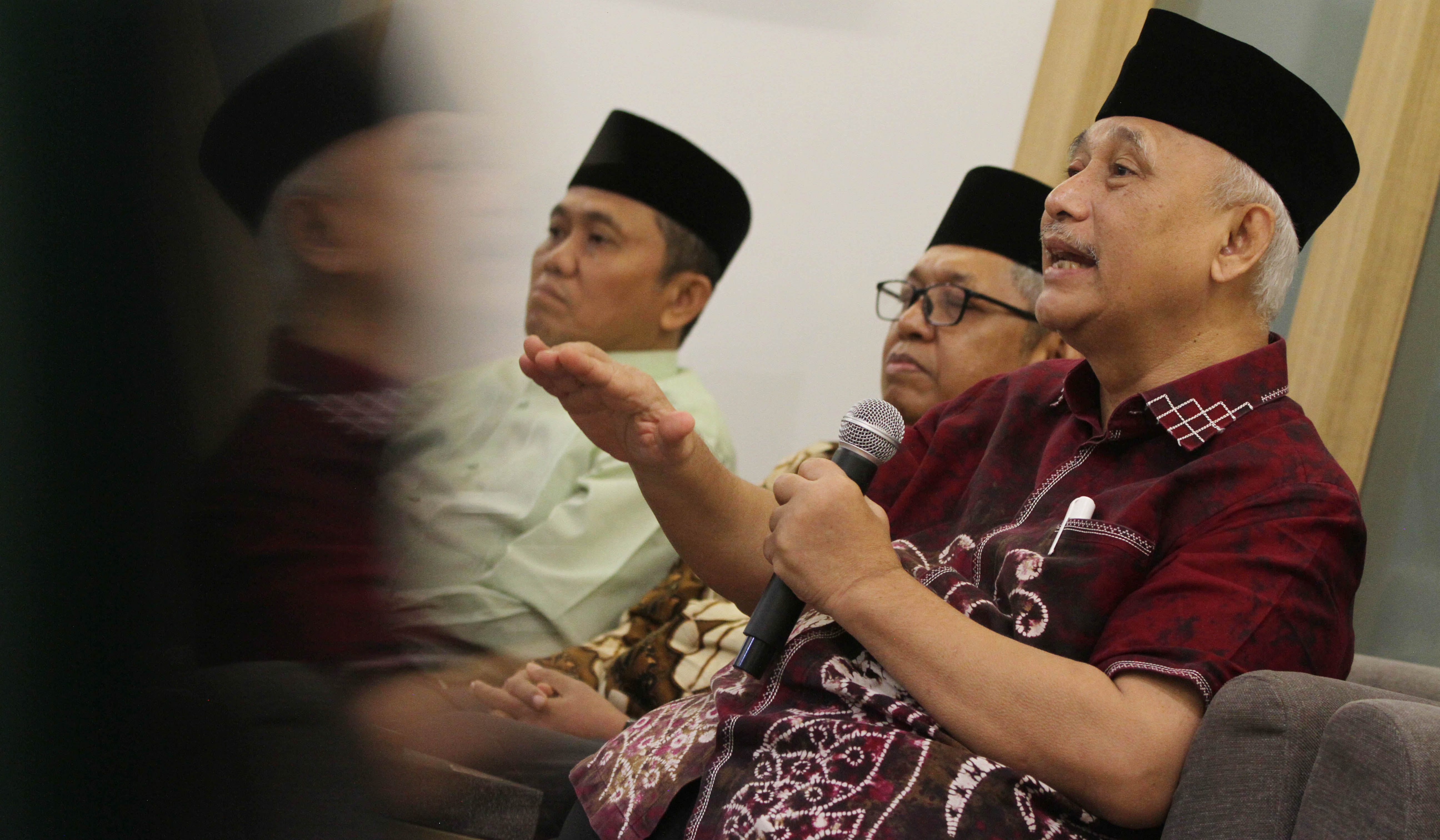 Konferensi pers jelang Munas X LDII. (Agus Priatna/SinPo.id)