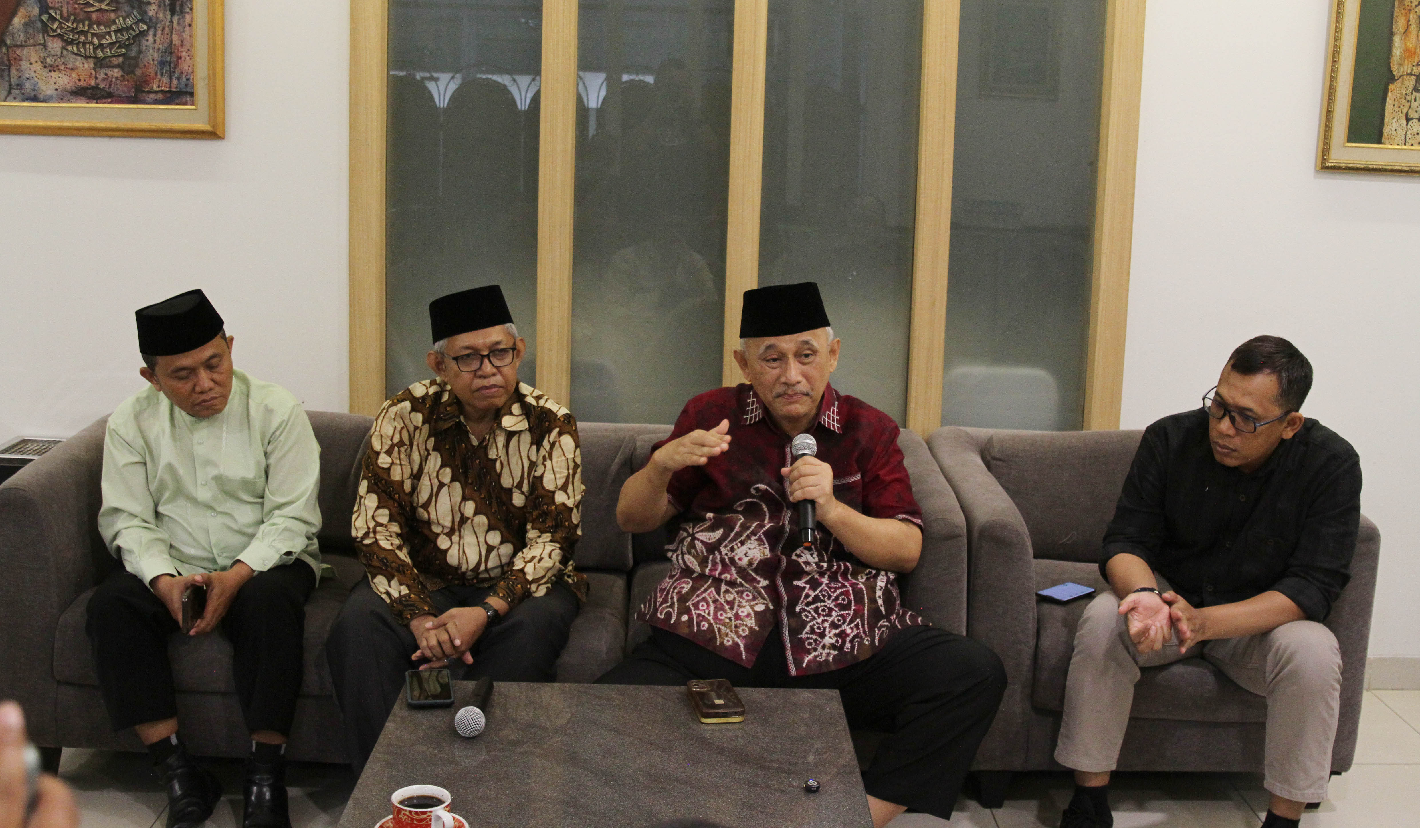 Konferensi pers jelang Munas X LDII. (Agus Priatna/SinPo.id)