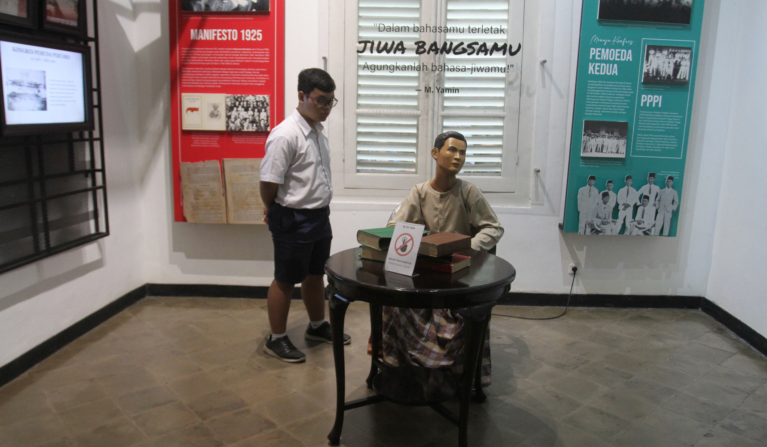 Museum Sumpah Pemuda. (Agus Priatna/SinPo.id)