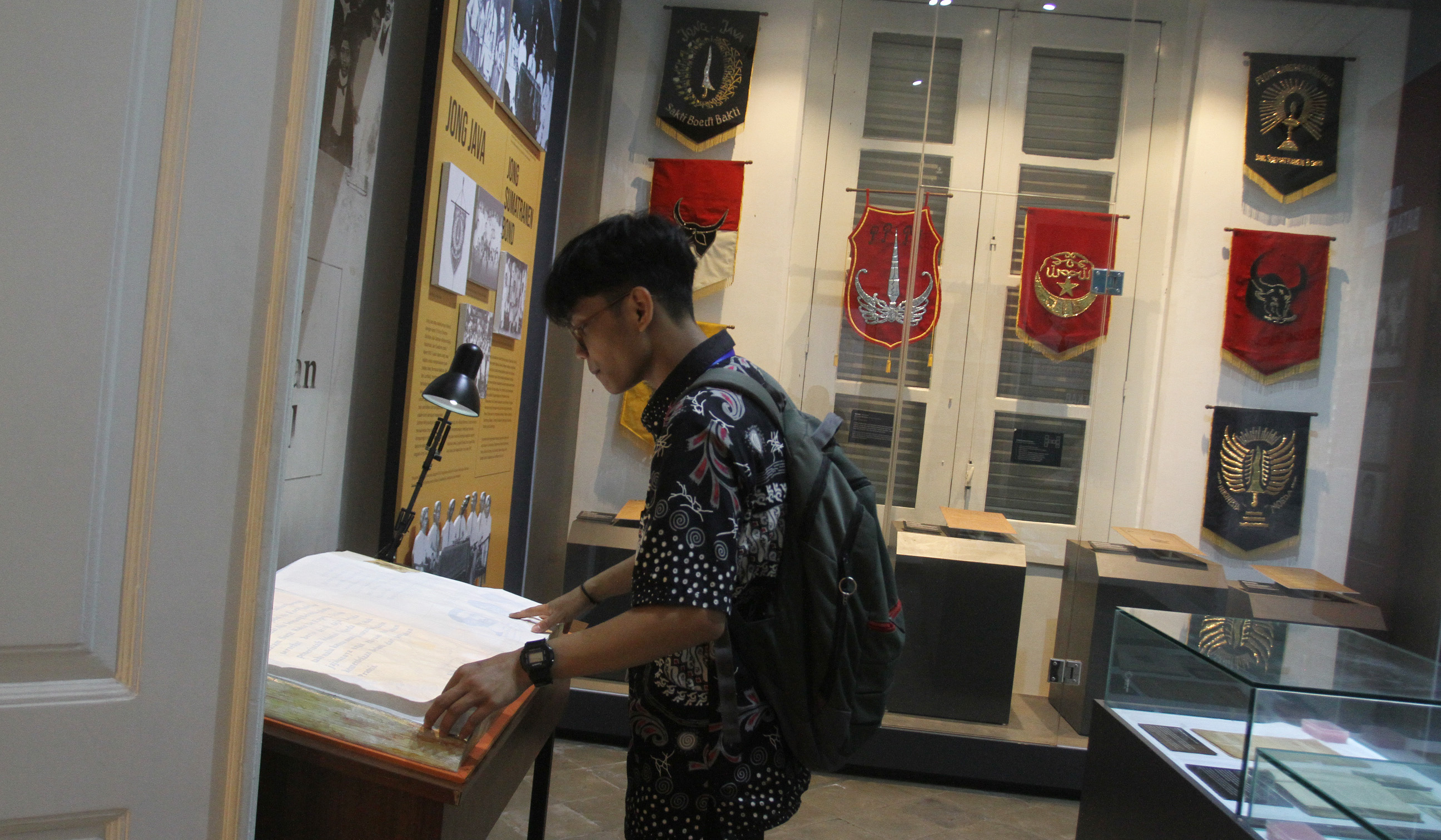 Museum Sumpah Pemuda. (Agus Priatna/SinPo.id)
