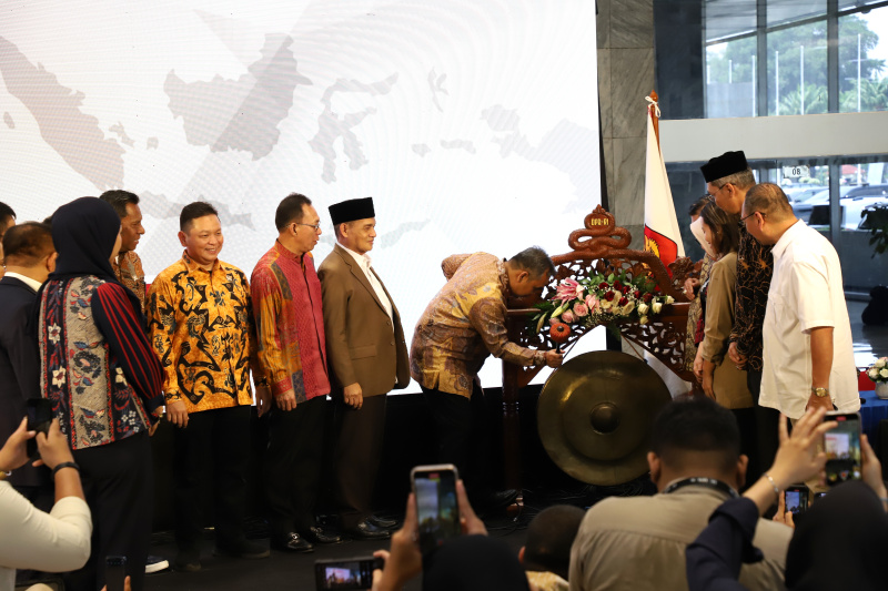 Fraksi Gerindra DPR RI gelar Bazaar UMKM di Loby Nusantara II (Ashar/SinPo.id)