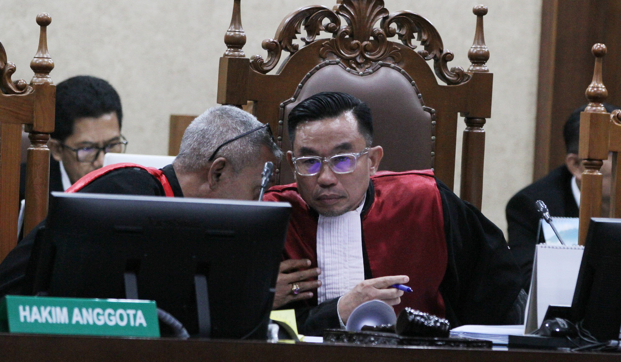 Sidang dakwaan Nadiem. (Agus Priatna/SinPo.id)