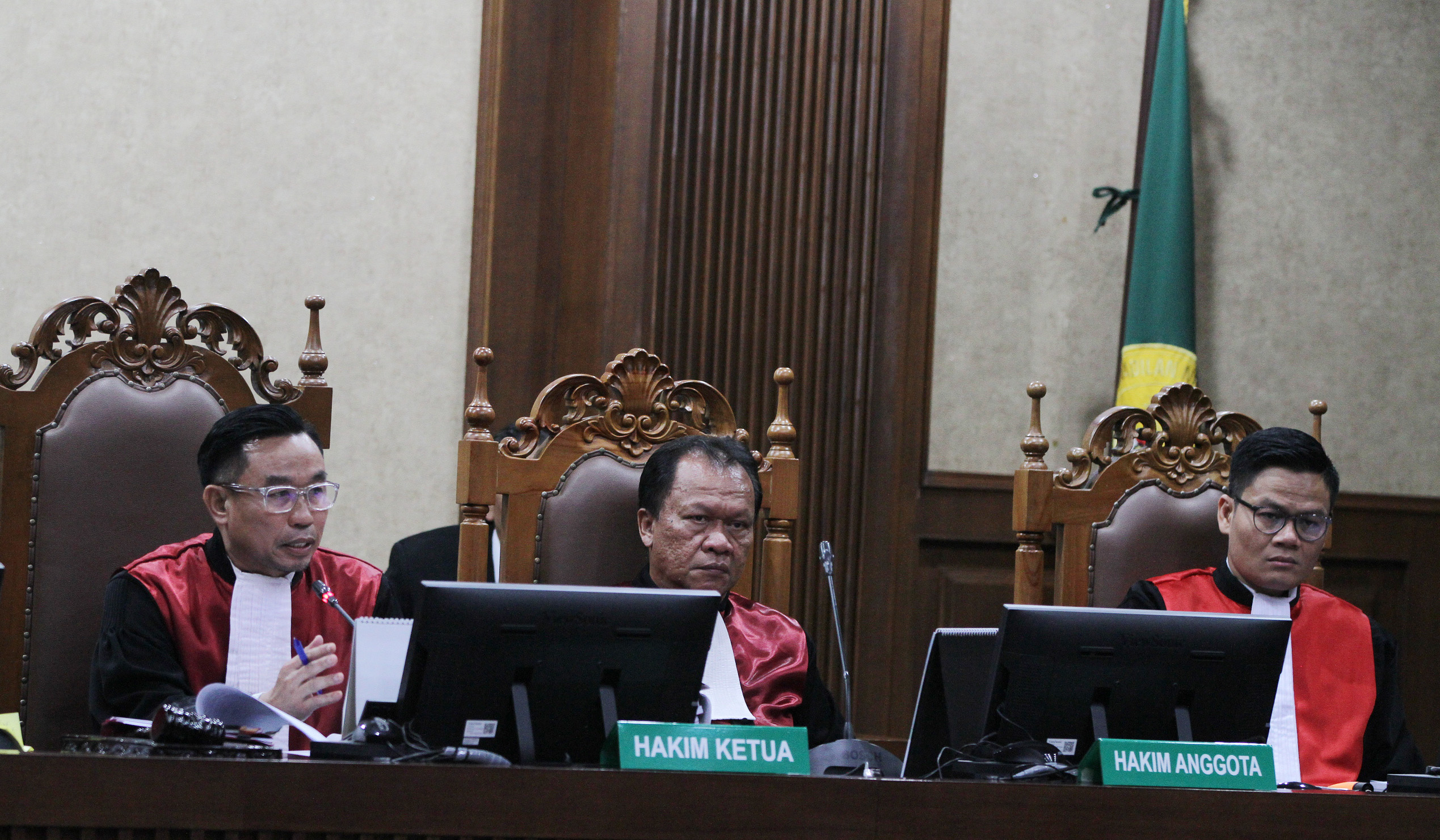 Sidang dakwaan Nadiem. (Agus Priatna/SinPo.id)