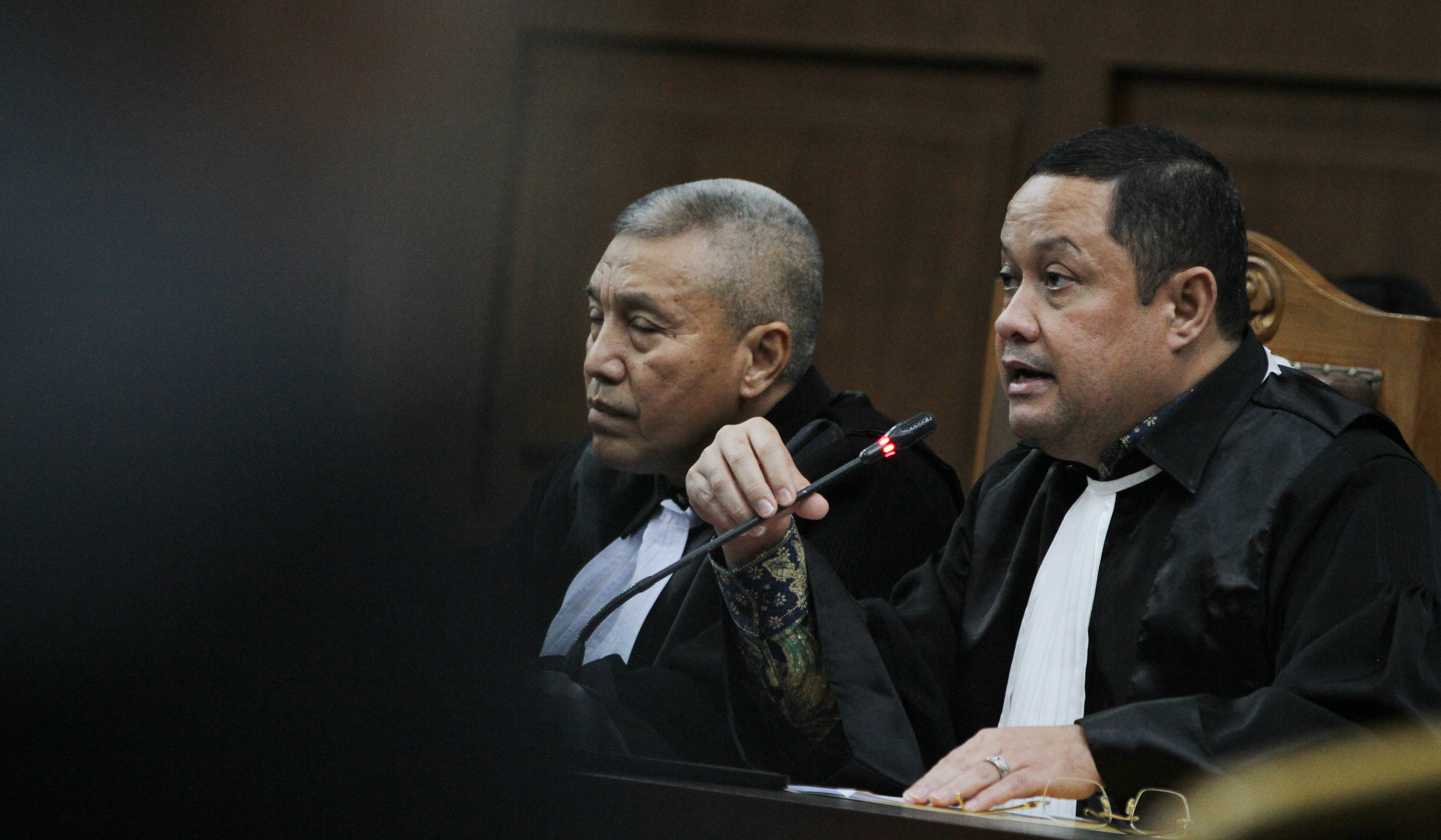 Sidang dakwaan Nadiem. (Agus Priatna/SinPo.id)