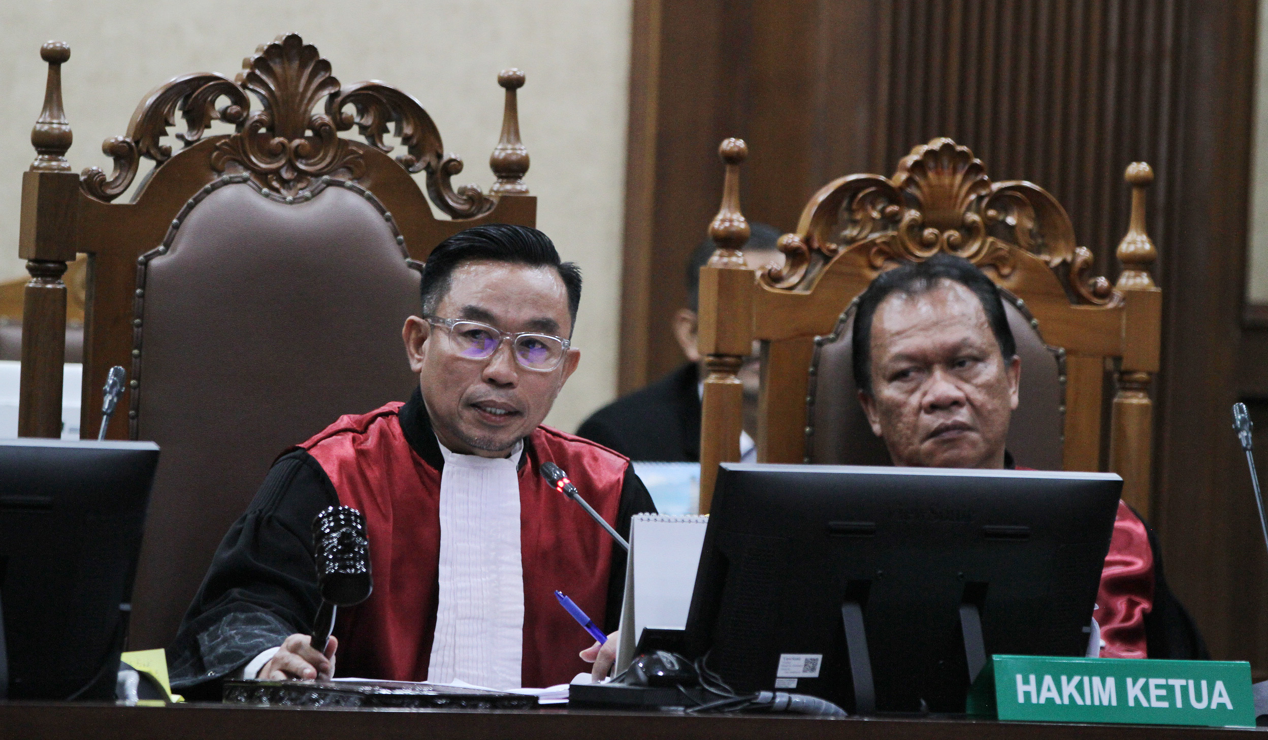 Sidang dakwaan Nadiem. (Agus Priatna/SinPo.id)