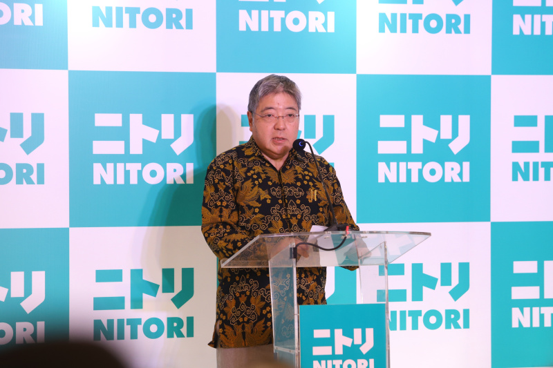 Perusahaan ritel furniture dari Jepang Nitori Holdings akan membuka gerai di Central Park Mall Jakarta untuk mengenalkan ke pasar Asia (Ashar/SinPo.id)