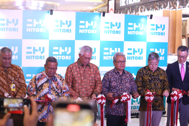 Perusahaan ritel furniture dari Jepang Nitori Holdings akan membuka gerai di Central Park Mall Jakarta untuk mengenalkan ke pasar Asia (Ashar/SinPo.id)