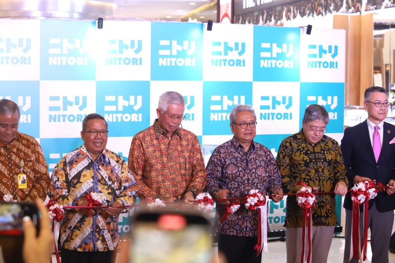 Perusahaan ritel furniture dari Jepang Nitori Holdings akan membuka gerai di Central Park Mall Jakarta untuk mengenalkan ke pasar Asia (Ashar/SinPo.id)