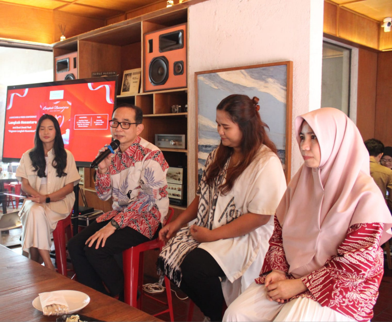 Orchestra Merah Putih gelar konferensi pers sambut HUT ke-80 RI (Ashar/SinPo.id)