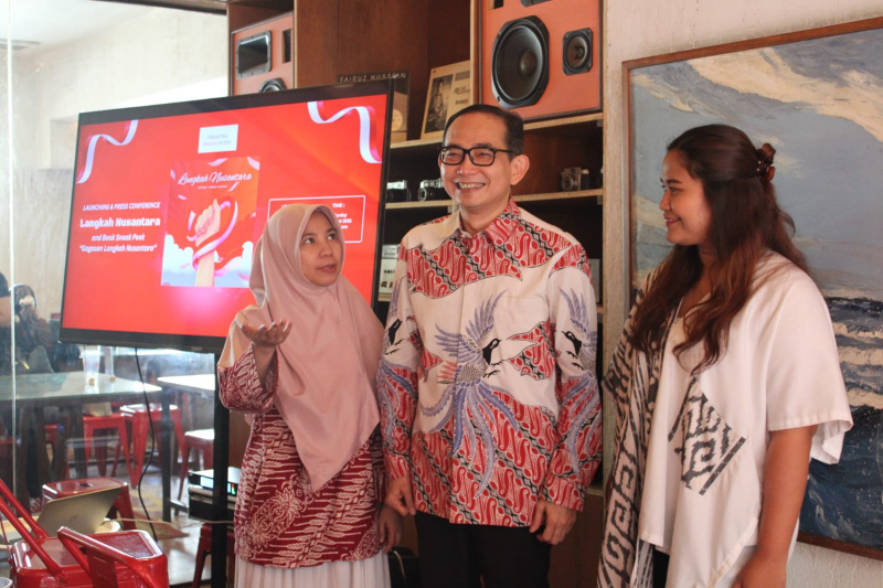 Orchestra Merah Putih gelar konferensi pers sambut HUT ke-80 RI (Ashar/SinPo.id)