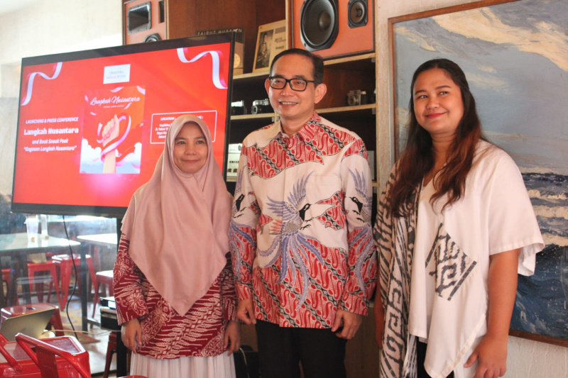 Orchestra Merah Putih gelar konferensi pers sambut HUT ke-80 RI (Ashar/SinPo.id)