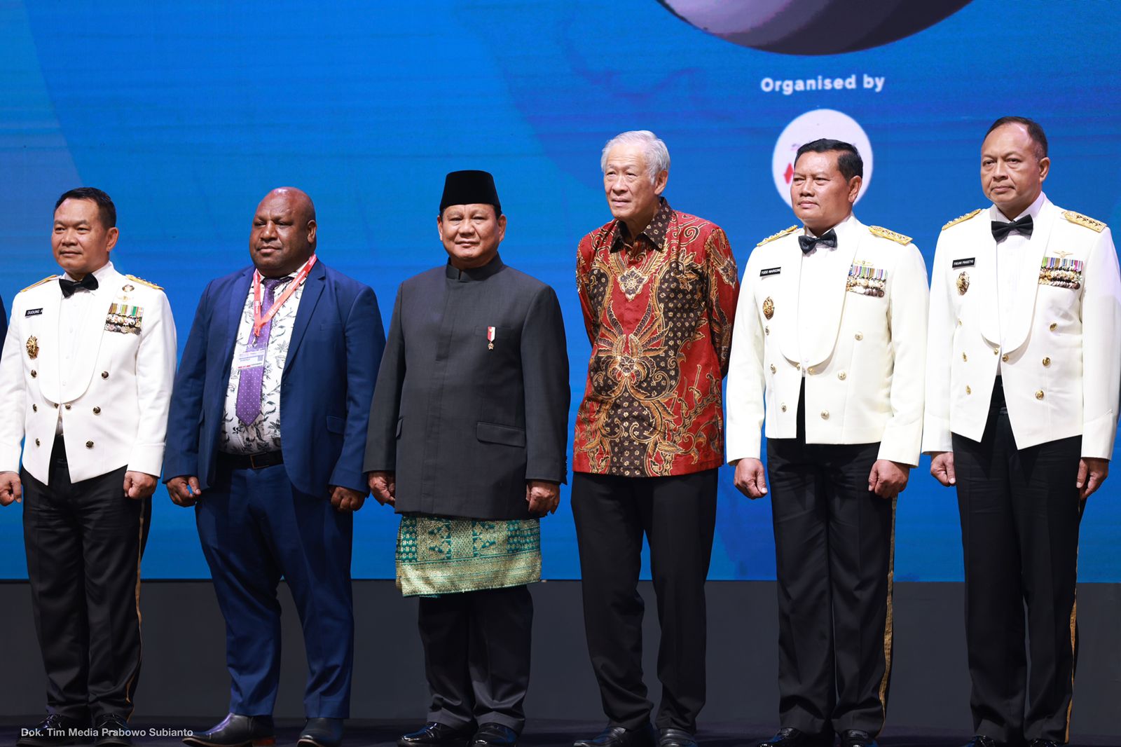 Menteri Pertahanan Pak Bowo memimpin Gala Dinner Indodefence Expo 2022 (Foto:Tim Prabowo/SinPo.id)