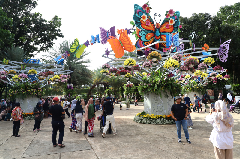 Pameran Flora dan Fauna 2024 kembali digelar di Lapangan Banteng dengan tema