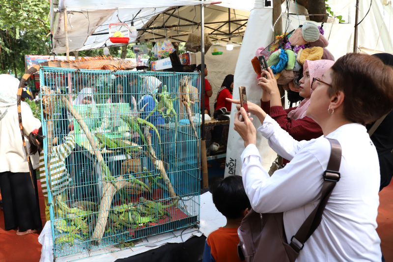 Pameran Flora dan Fauna 2024 kembali digelar di Lapangan Banteng dengan tema