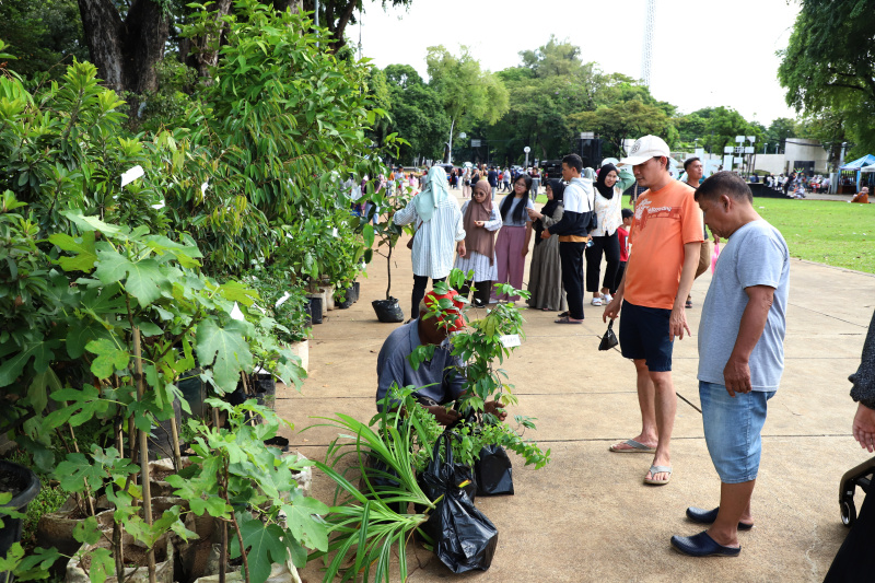 Pameran Flora dan Fauna 2024 kembali digelar di Lapangan Banteng dengan tema