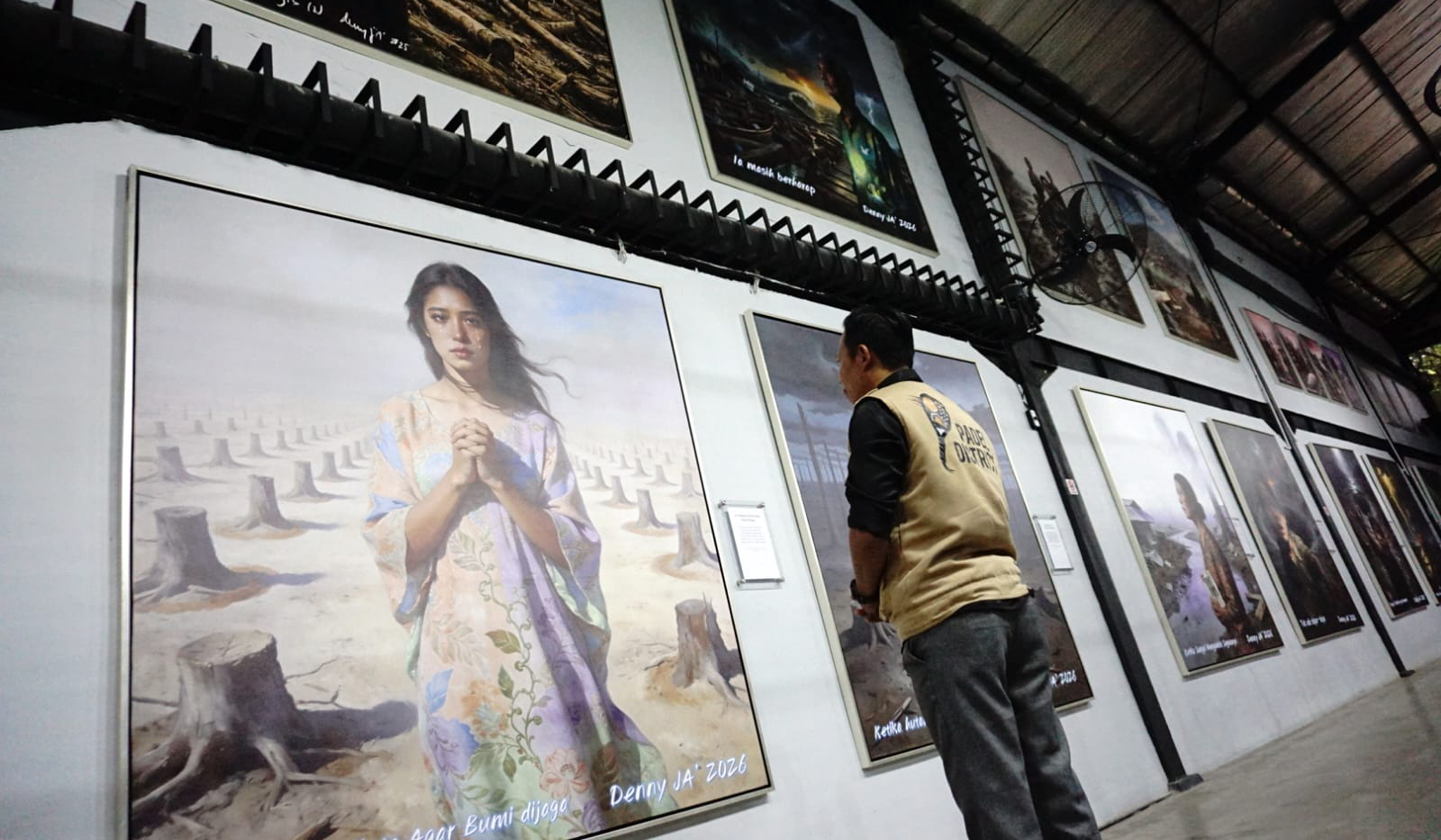 Pameran Sumatra Menangis dan Kritik Ekologi.