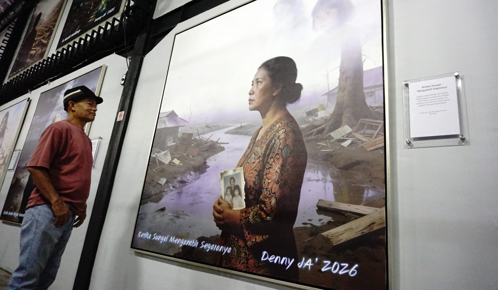 Pameran Sumatra Menangis dan Kritik Ekologi.