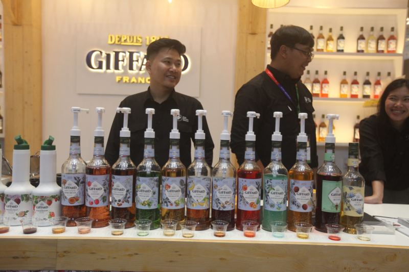 Pameran kopi terbesar di Indonesia yang diikuti oleh 300 peserta yang bertujuan untuk memperkenalkan Kopi Indonesia (Ashar/SinPo.id)