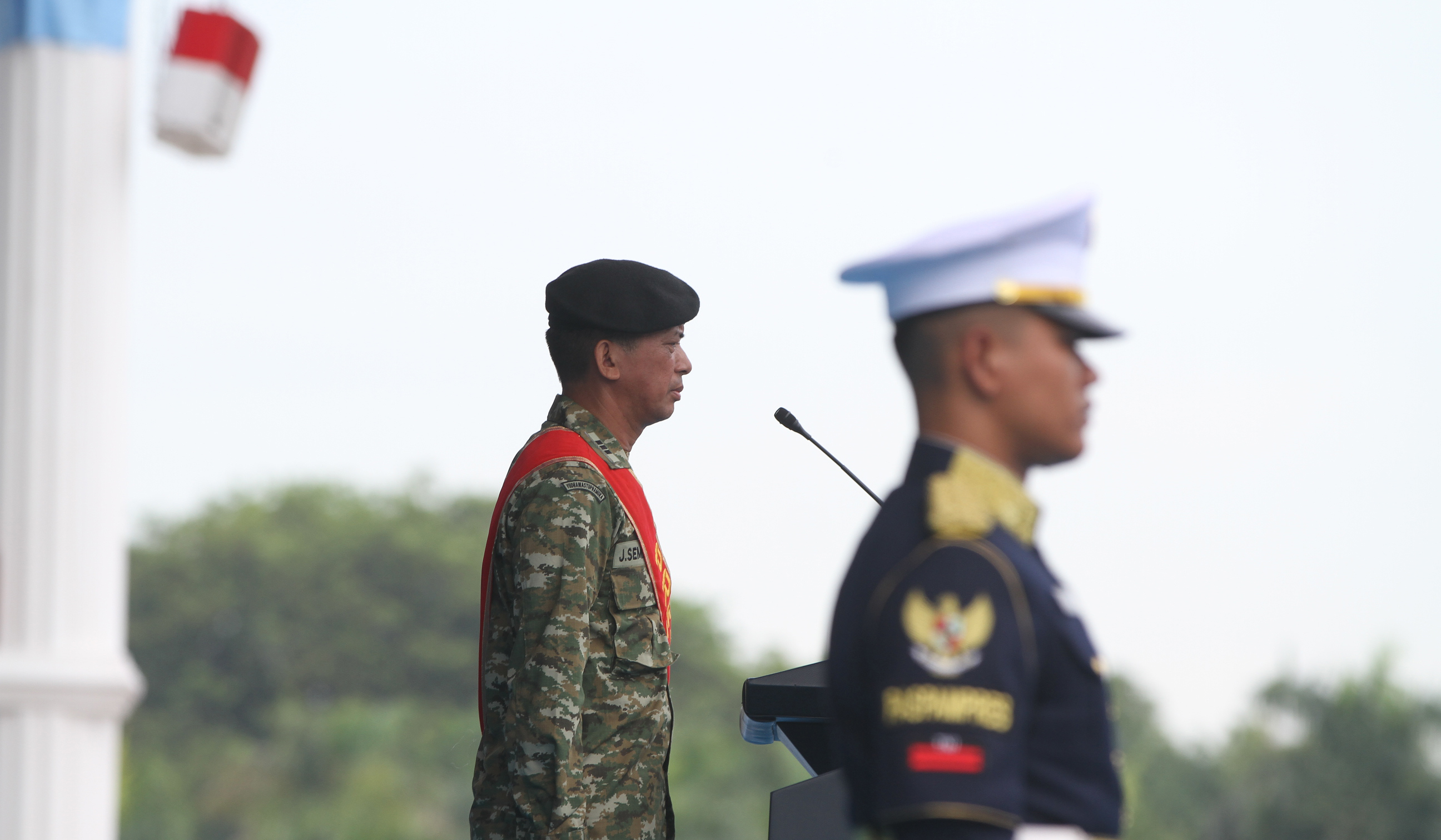 Gladi bersih HUT TNI ke-80. (Agus Priatna/SinPo.id)