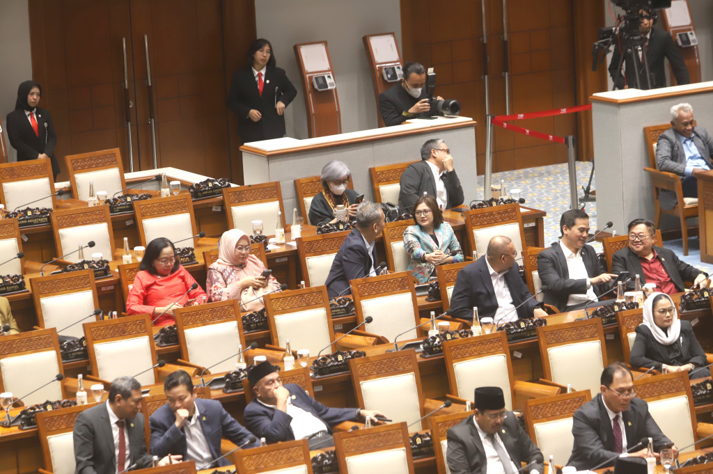 Paripurna penutupan masa persidangan IV tahun sidang 2025-2026 (Ashar/SinPo.id)