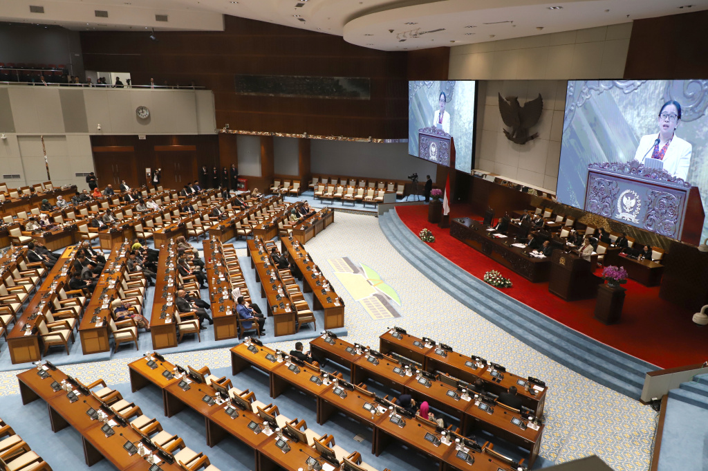 Paripurna penutupan masa persidangan IV tahun sidang 2025-2026 (Ashar/SinPo.id)