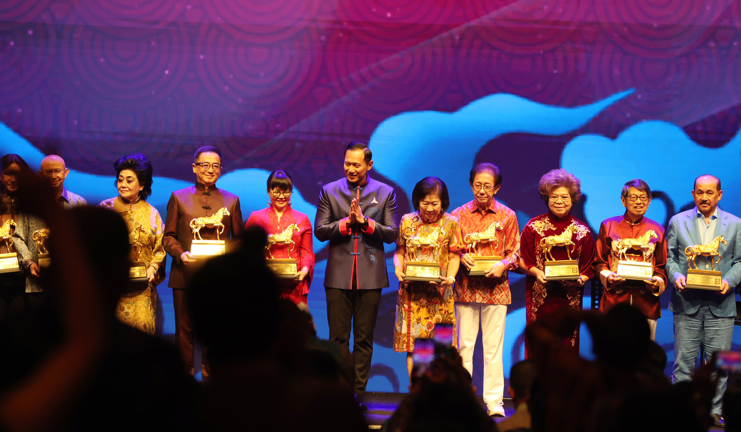 Partai Demokrat rayakan Imlek Nasional. (Agus Priatna/SinPo.id)