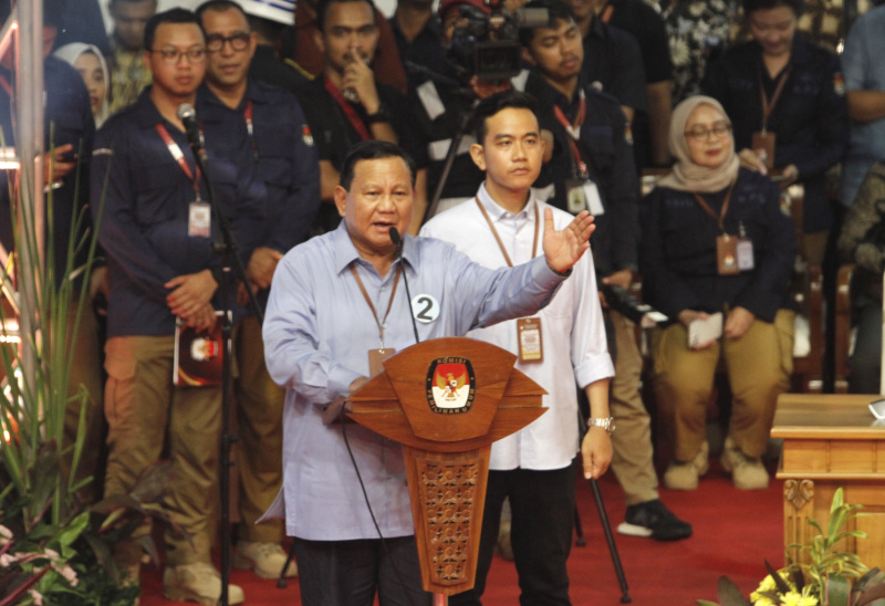 Pasangan Capres Cawapres Prabowo Gibran Mendapatkan Nomor Urut 2 Di