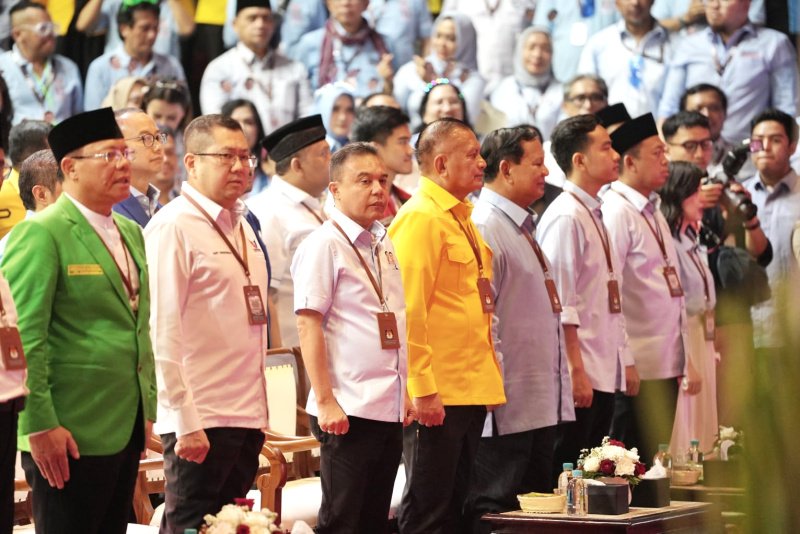 Pasangan Capres-Cawapres Prabowo-Gibran mendapatkan nomer urut 2 (Ashar/SinPo.id)