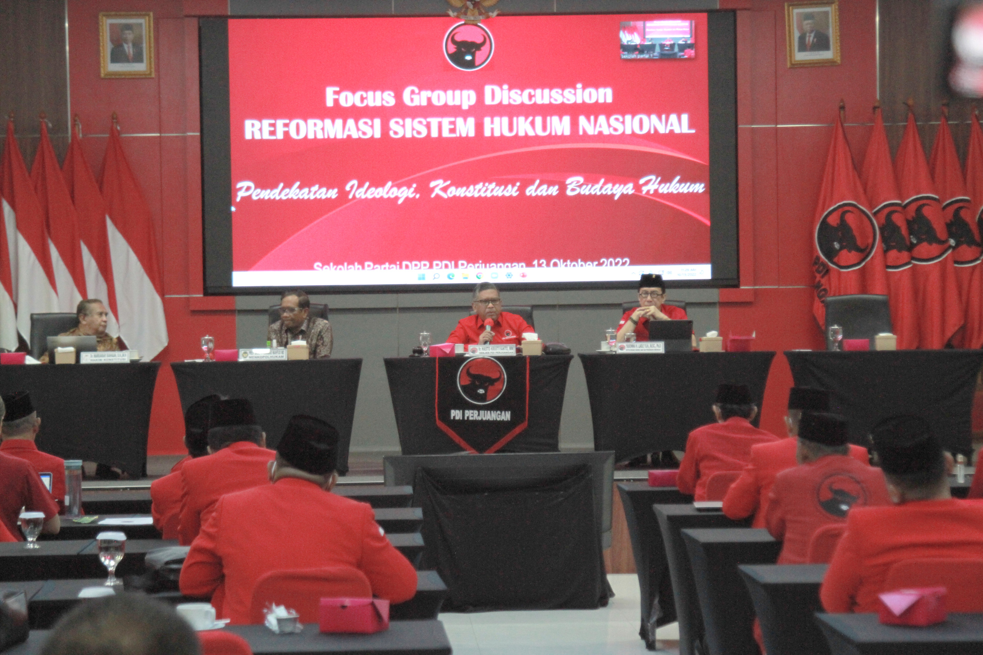 PDIP gelar diskusi reformasi sistem hukum nasional