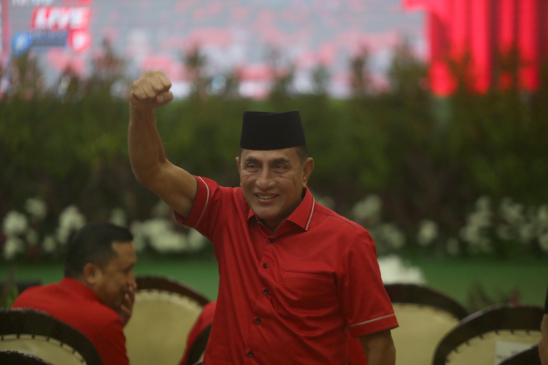 Ketua Umum PDI Perjuangan Megawati Soekarnoputri menyampaikan arahan usai mengumumkan bakal calon kepala daerah/wakil kepala daerah dari PDI Perjuangan di Kantor DPP PDIP (Ashar/Sinpo.id)