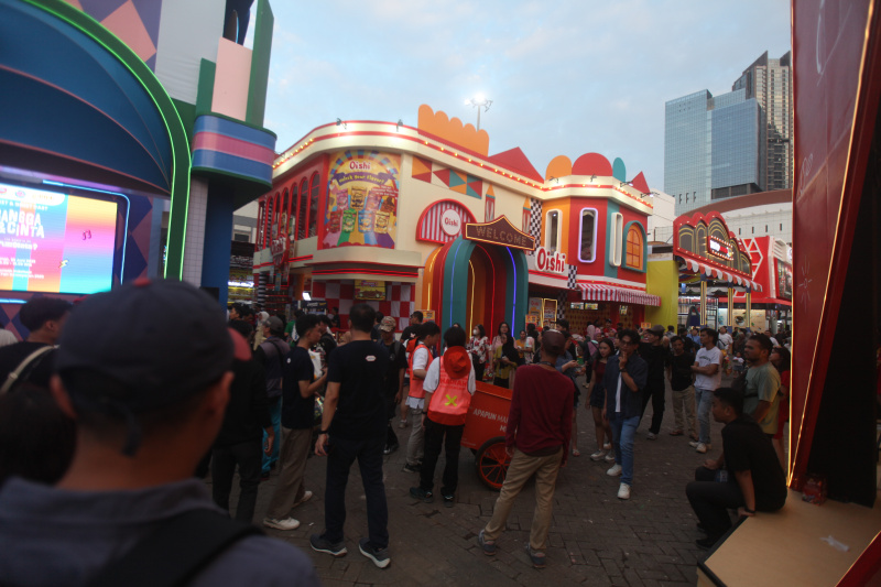 Pekan Raya Jakarta 2025 resmi di buka untuk menyambut HUT Jakarta ke- 498 (Ashar/SinPo.id)