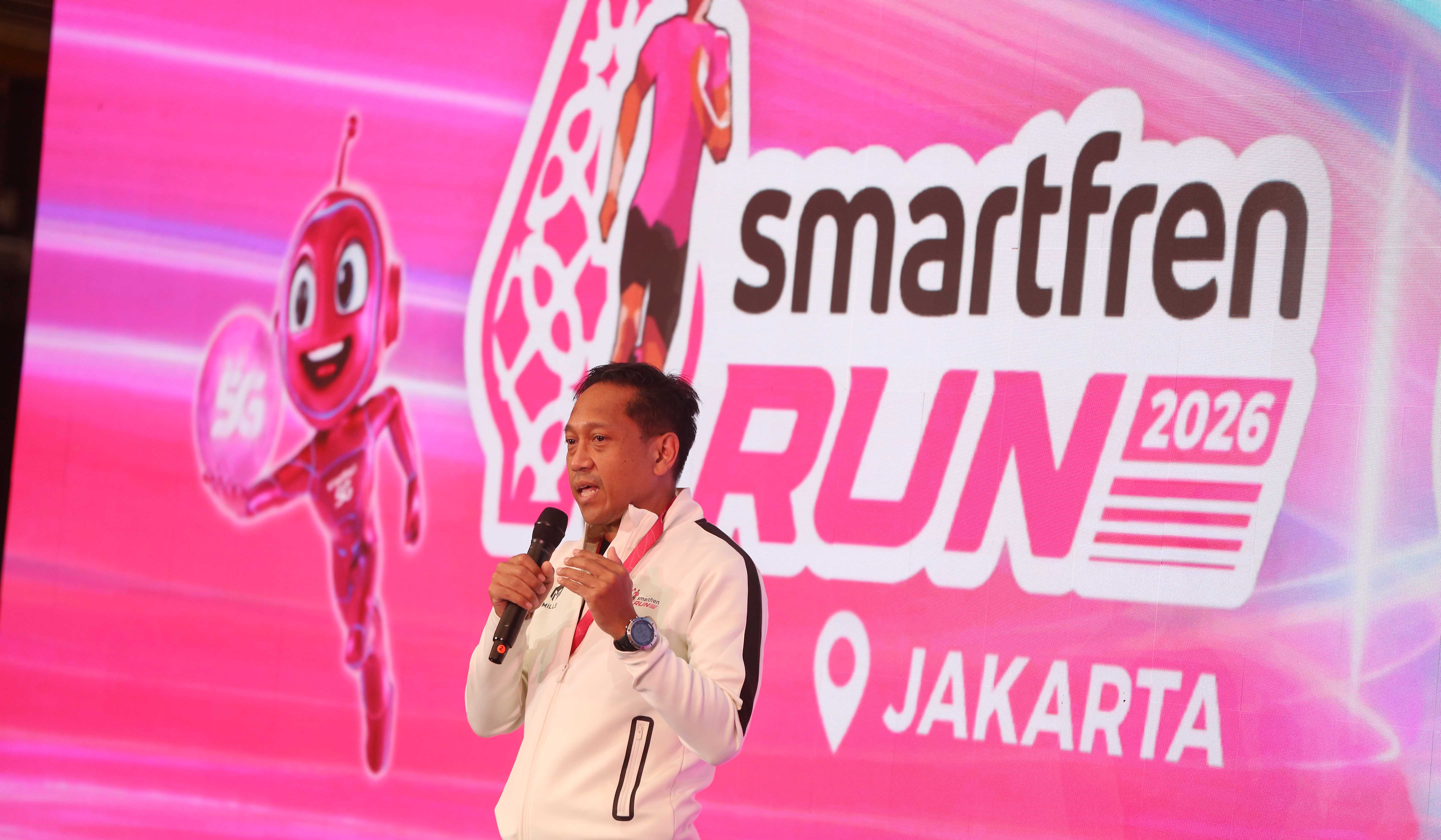 Peluncuran SMARTFREN Jagoan Sinyal. (Agus Priatna/SinPo.id)