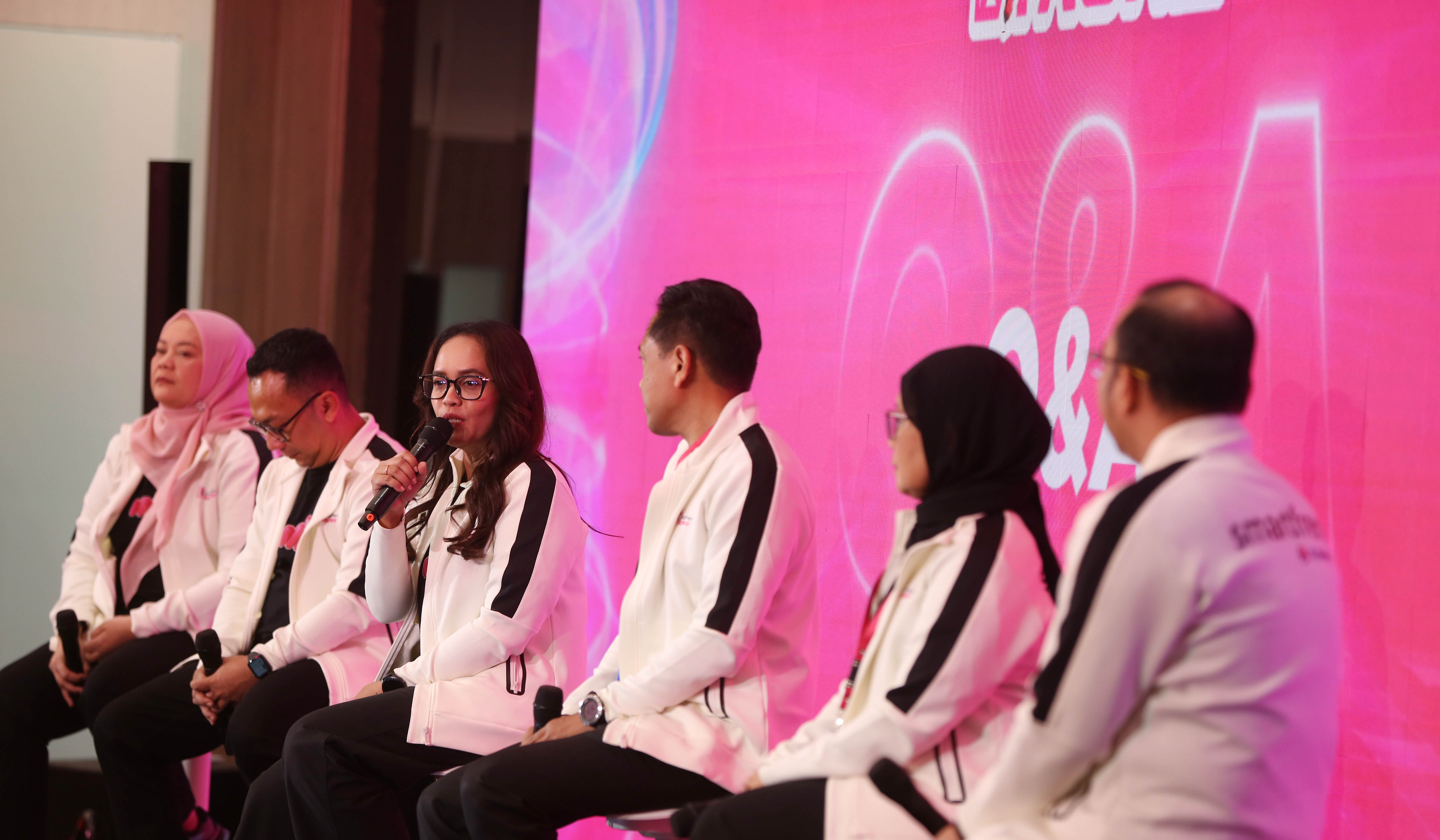 Peluncuran SMARTFREN Jagoan Sinyal. (Agus Priatna/SinPo.id)