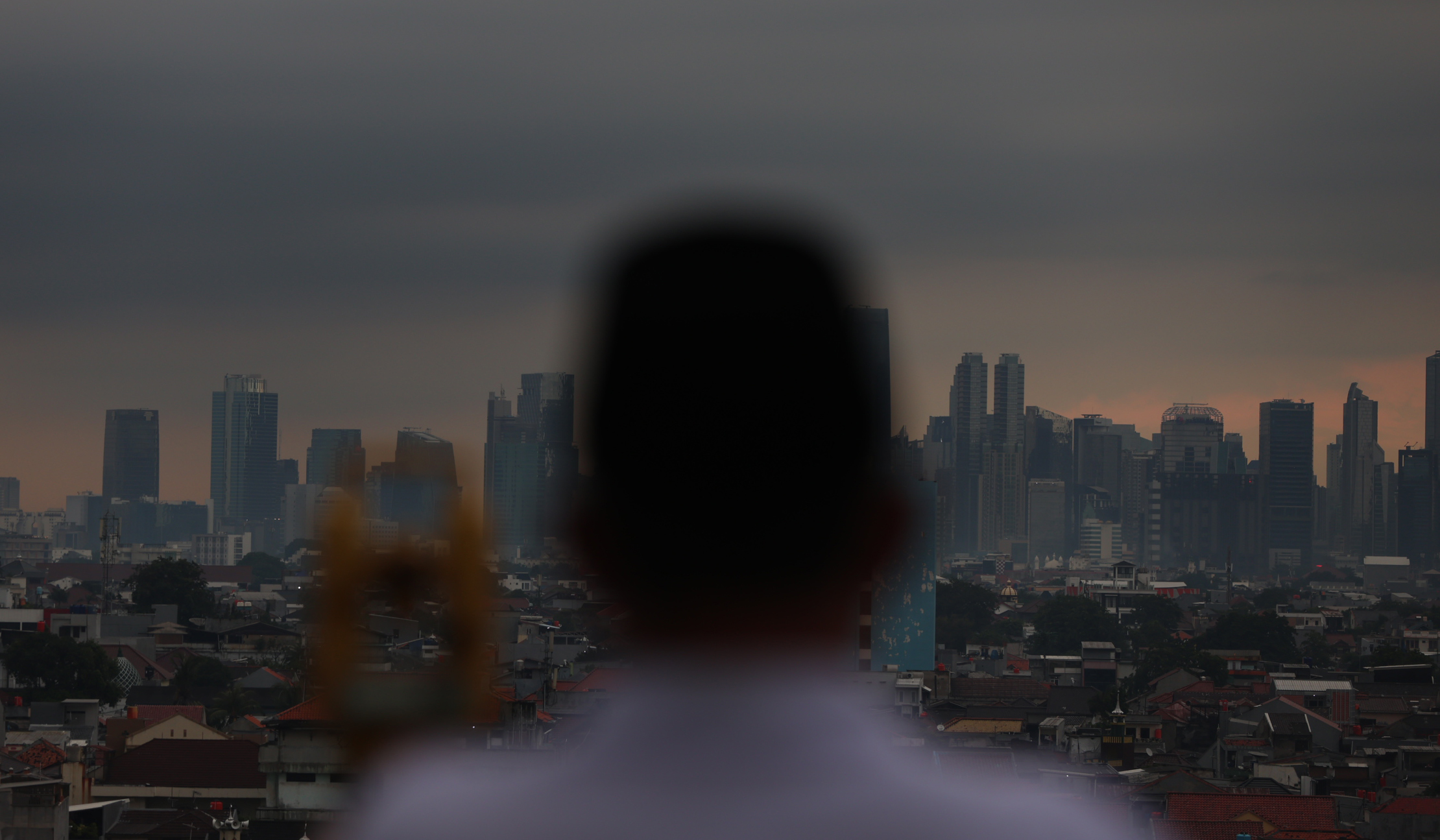 Pantaua hilal di kantor Kemenag DKI Jakarta. (Agus Priatna/SinPo.id)