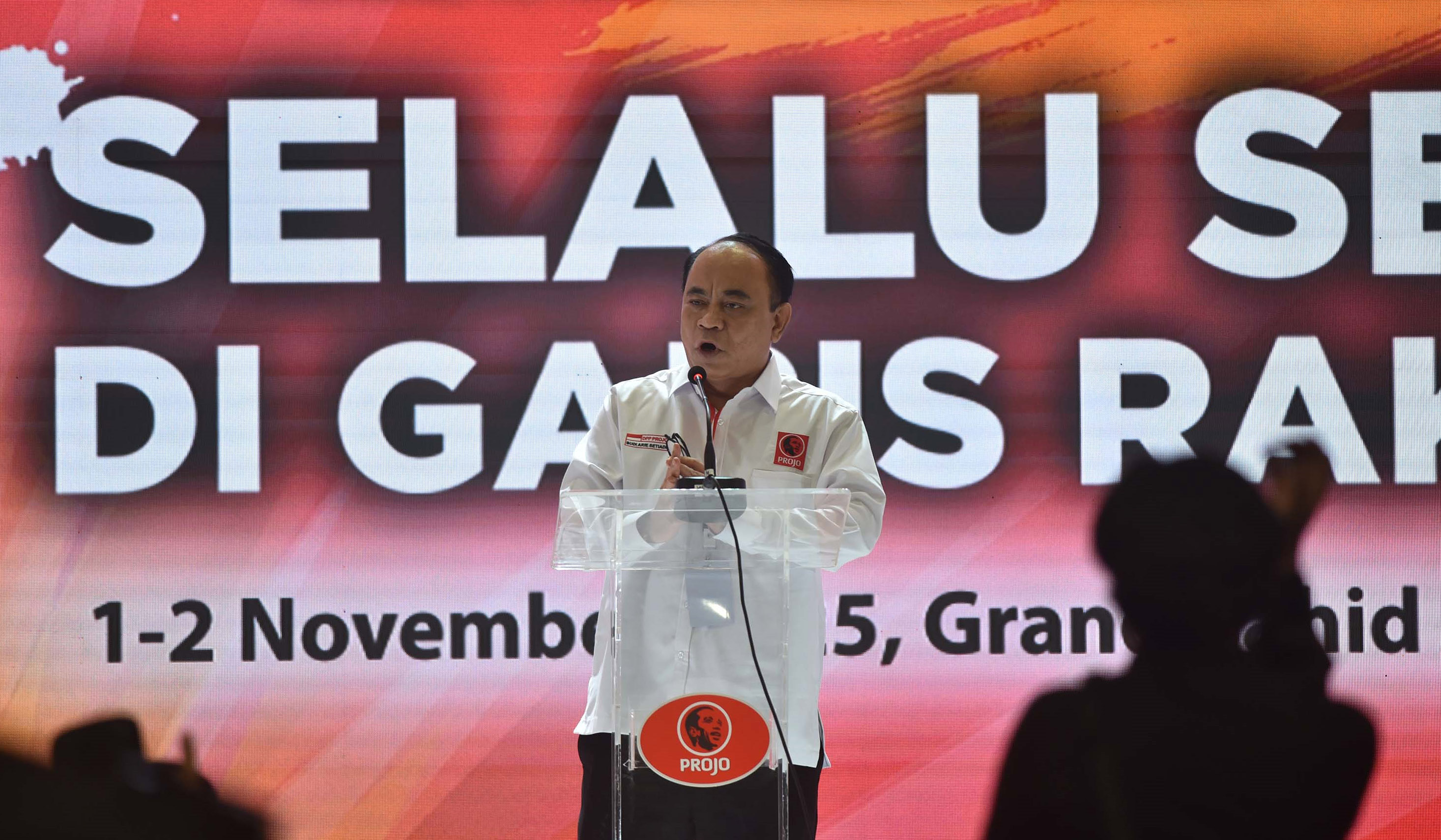 Pembukaan Kongres III Projo. (Agus Priatna/SinPo.id)