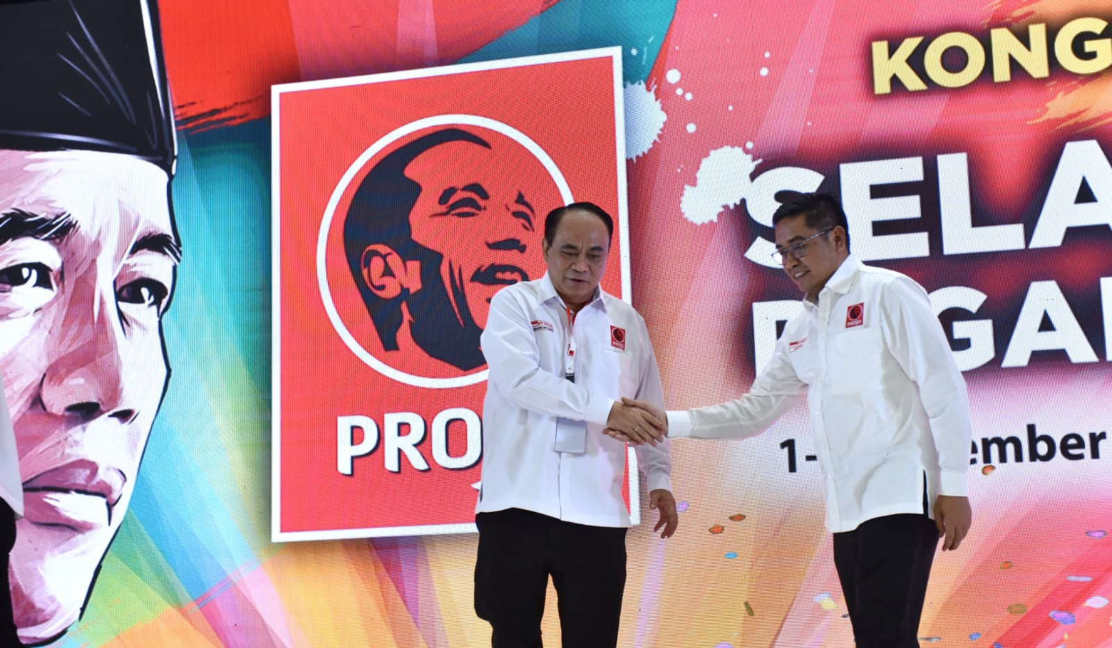 Pembukaan Kongres III Projo. (Agus Priatna/SinPo.id)