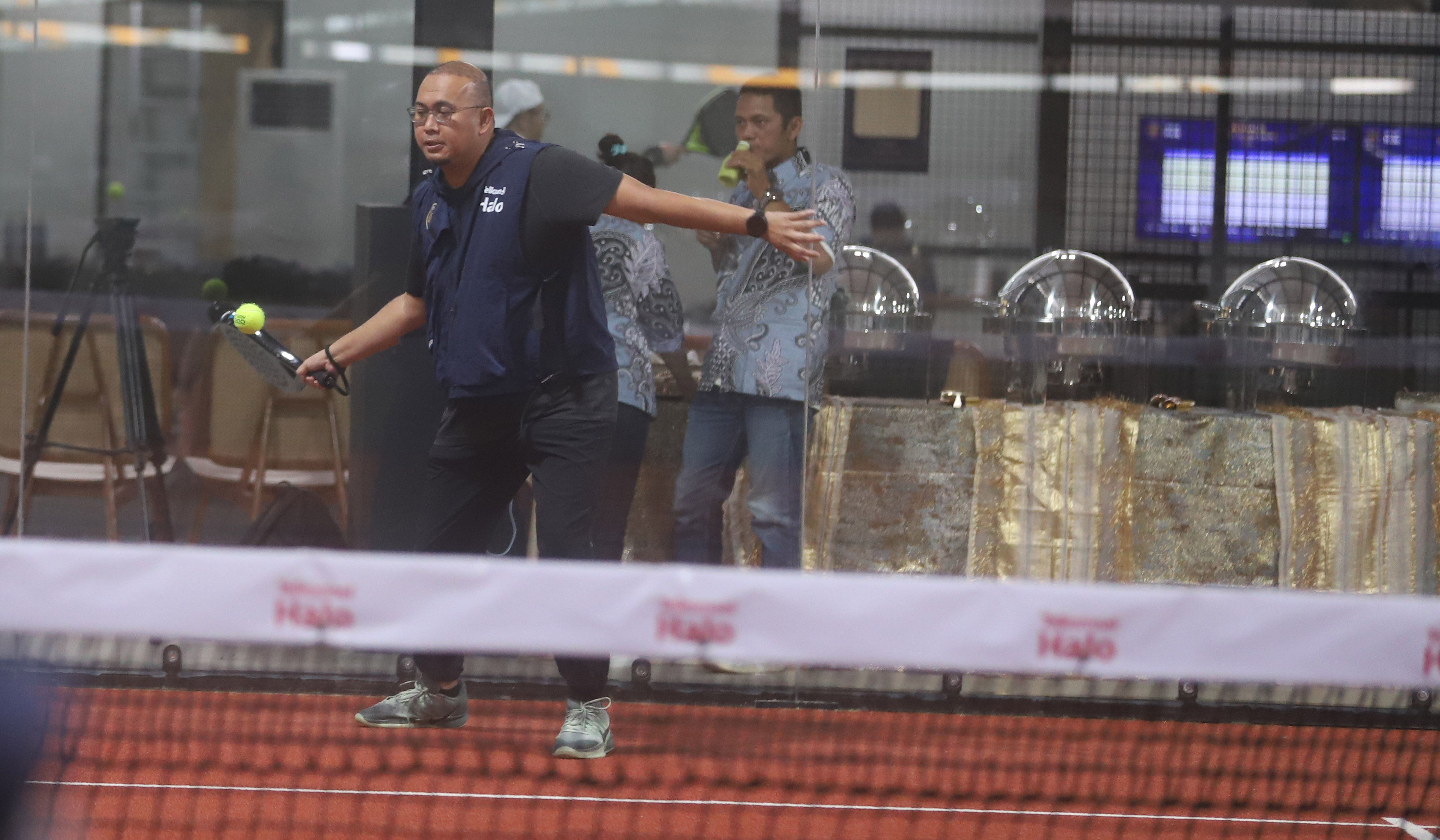 Suasana Rosiade Padel Tournament. (Agus Priatna/SinPo.id)