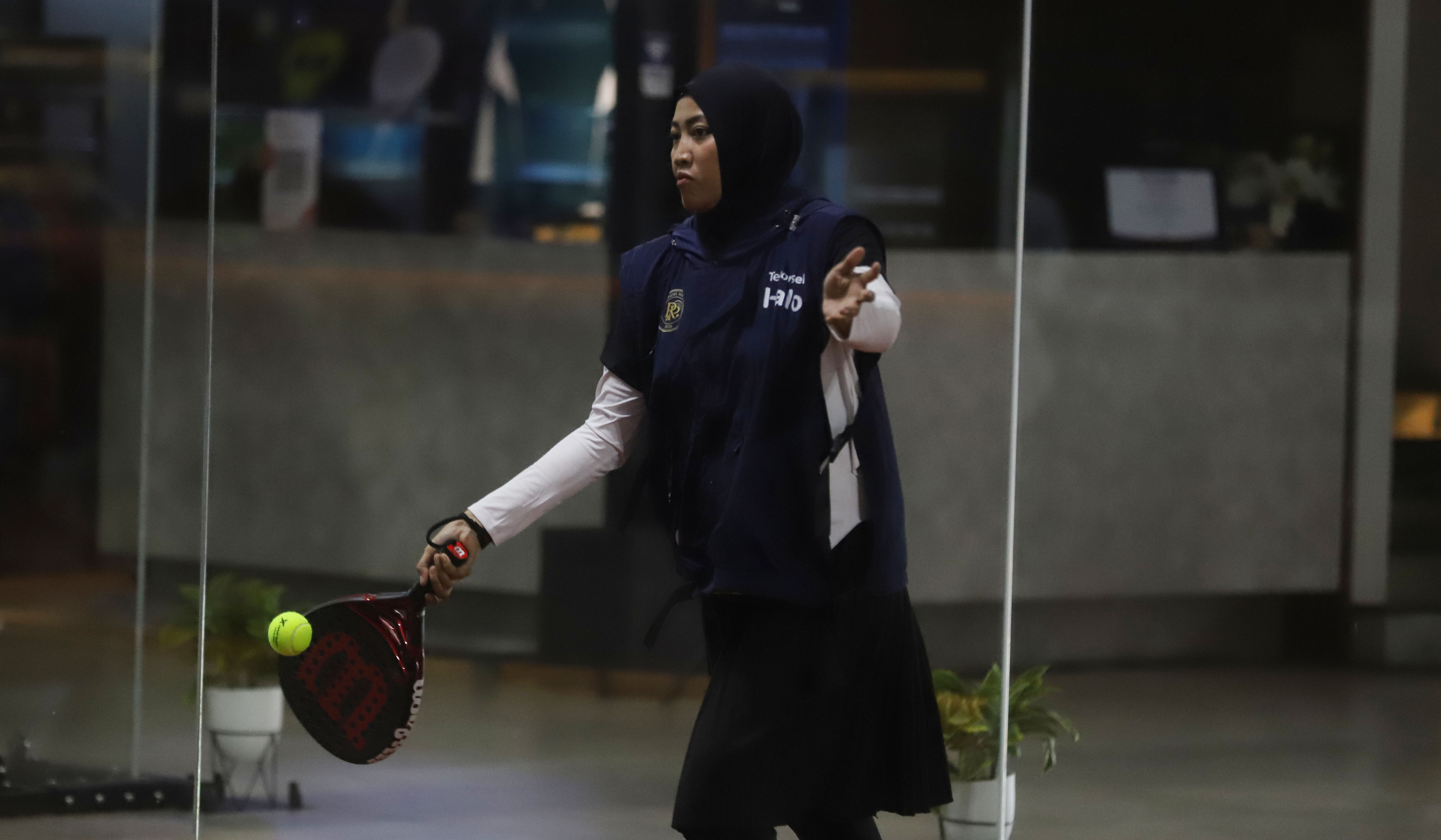 Suasana Rosiade Padel Tournament. (Agus Priatna/SinPo.id)