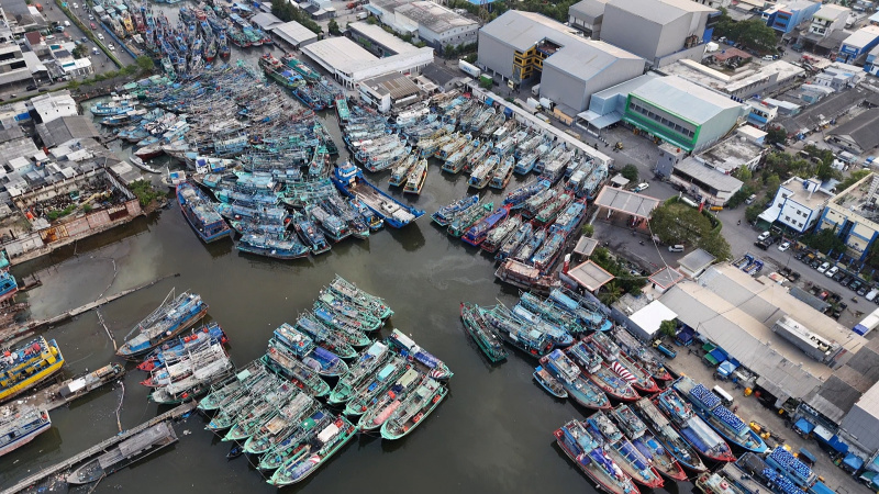 Pemerintah akan berencana membangun 100 kampung nelayan merah putih (Ashar/SinPo.id)