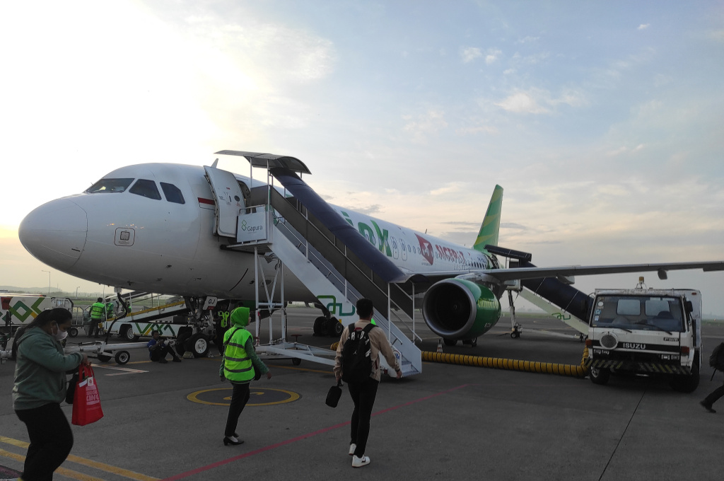 Pemerintah akan berencana memberikan diskon tiket pesawat menjelang natal dan akhir tahun (Ashar/SinPo.id)