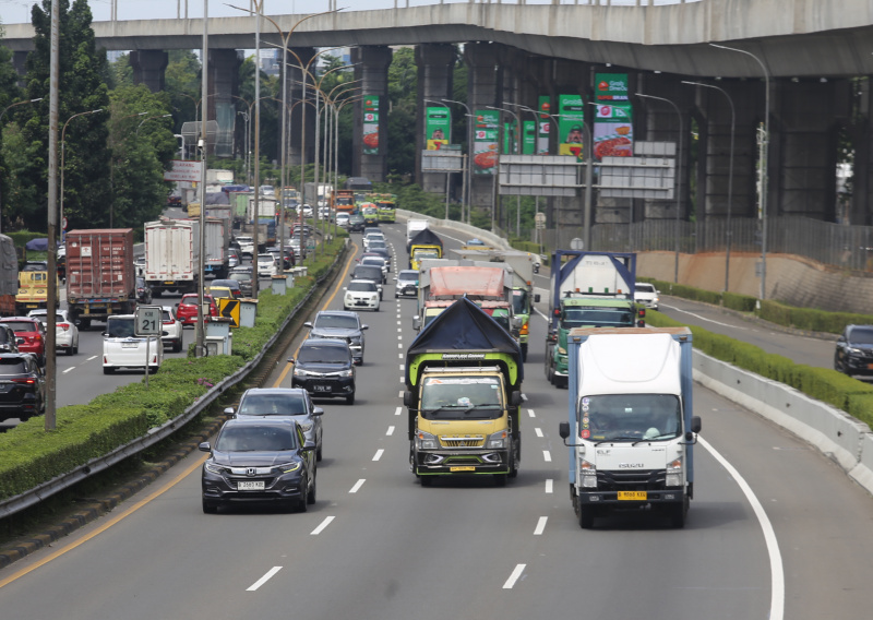 Pemerintah akan menindak tegas truck yang bermuatan lebih yamg sering mengalami kecelakaan (Ashar/SinPo.id)