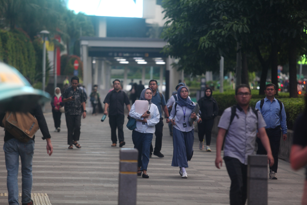 Pemerintah membuka magang kerja melalui Kementerian Ketenagakerjaan yang pendaftarannya dibuka mulai tanggal 7 hingga 12 Oktober mendatang (Ashar/SinPo.id)